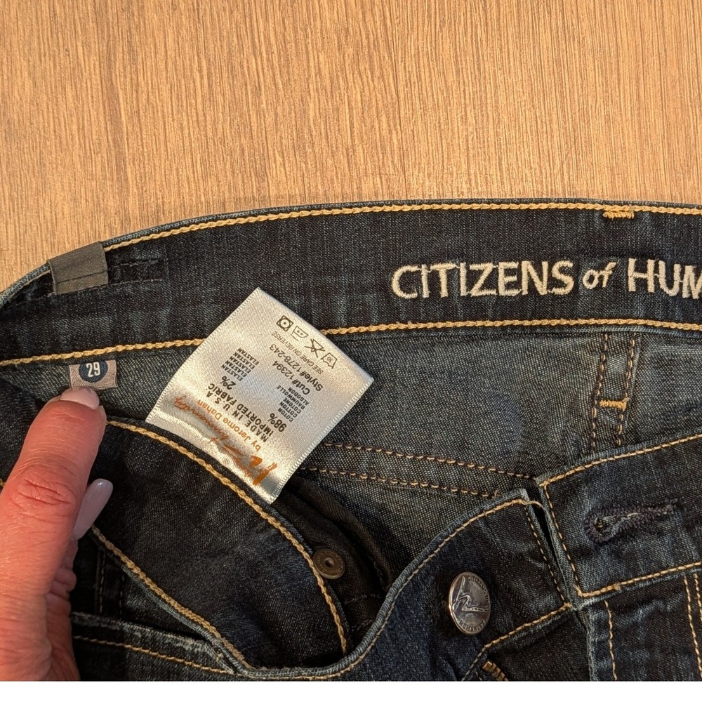 Citizens of Humanity "Ava" Straight Leg Premium Denim Jeans size 29 - Picture 16 of 16
